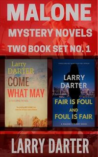 Cover Malone Mystery Novels Two Book Set No. 1