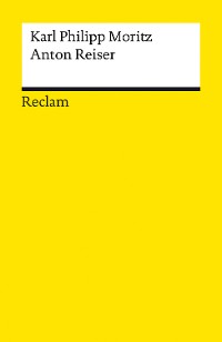 Cover Anton Reiser. Ein psychologischer Roman