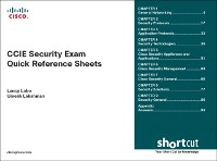 Cover CCIE Security Exam Quick Reference Sheets