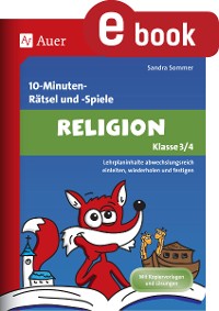 Cover 10-Minuten-Rätsel und -Spiele Religion Klasse 3+4