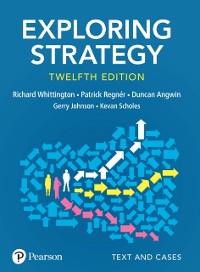 Cover Exploring Strategy, Text & Cases