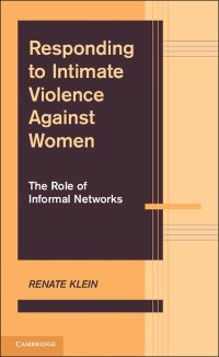 Cover Responding to Intimate Violence against Women