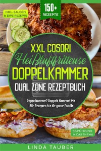 Cover XXL Cosori Heißluftfritteuse Doppelkammer Dual Zone Rezeptbuch