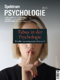 Cover Spektrum Psychologie 1/2025 - Tabus in der Psychologie