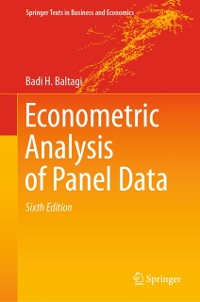 Cover Econometric Analysis of Panel Data