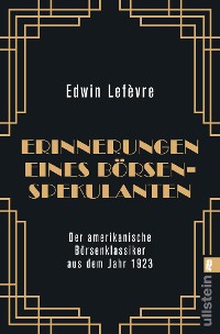 Cover Erinnerungen eines Börsenspekulanten