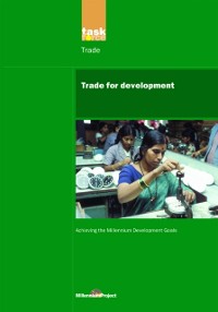 Cover UN Millennium Development Library: Trade in Development
