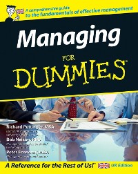 Cover Managing For Dummies, UK Edition