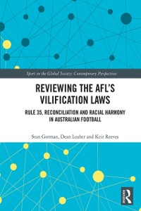 Cover Reviewing the AFL's Vilification Laws