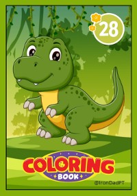 Cover Dinosaur Coloring Book