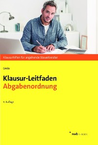 Cover Klausur-Leitfaden Abgabenordnung