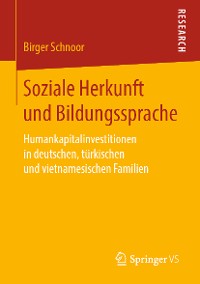 Cover Soziale Herkunft und Bildungssprache