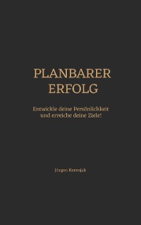 Cover Planbarer Erfolg