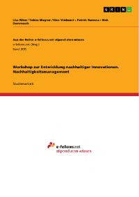 Cover Workshop zur Entwicklung nachhaltiger Innovationen. Nachhaltigkeitsmanagement