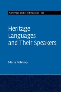 Cover Heritage Languages and their Speakers