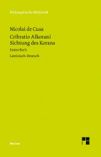 Cover Cribratio Alkorani. Sichtung des Korans. Erstes Buch