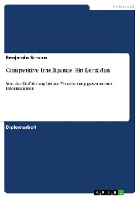 Cover Competitive Intelligence. Ein Leitfaden