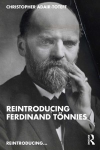 Cover Reintroducing Ferdinand Tonnies