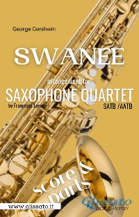 Cover Swanee - Sax Quartet (score & parts)