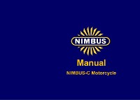 Cover Nimbus-C Manual