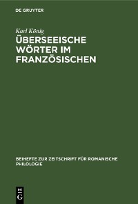 Cover Überseeische Wörter im Französischen