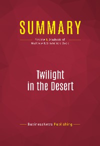 Cover Summary: Twilight in the Desert