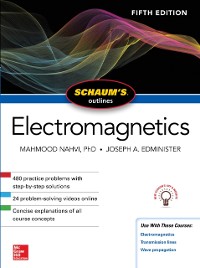 Cover Schaum's Outline of Electromagnetics, Fifth Edition