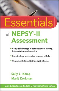 Cover Essentials of NEPSY-II Assessment