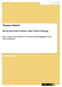 Cover Ressourcenreichtum und Entwicklung