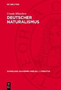 Cover Deutscher Naturalismus