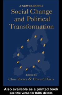 Cover Social Change And Political Transformation