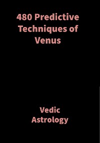 Cover 480 Predictive Techniques of Venus