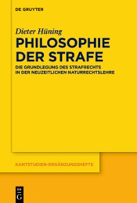 Cover Philosophie der Strafe