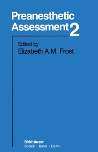 Cover Preanesthetic Assessment 2