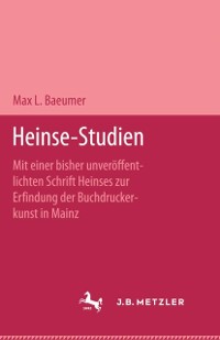 Cover Heinse-Studien