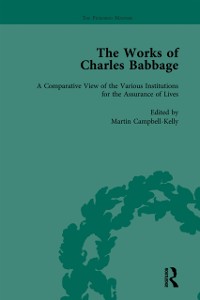 Cover Works of Charles Babbage Vol 6