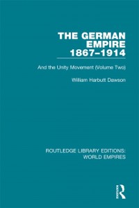Cover The German Empire 1867-1914