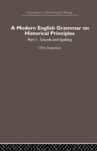 Cover A Modern English Grammar on Historical Principles