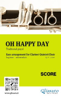 Cover Oh Happy Day - Clarinet Quintet/Choir (score)