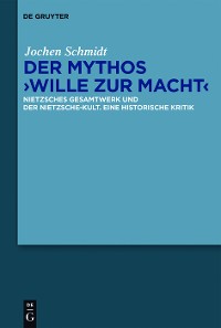 Cover Der Mythos "Wille zur Macht"