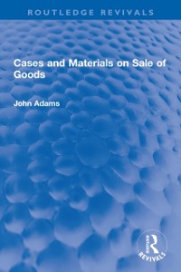 Cover Cases and Materials on Sale of Goods