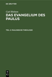 Cover Paulinische Theologie