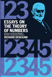 Cover Essays on the Theory of Numbers