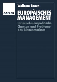 Cover Europäisches Management