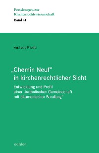 Cover "Chemin Neuf" in kirchenrechtlicher Sicht