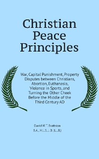 Cover Christian Peace Principles