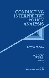 Cover Conducting Interpretive Policy Analysis