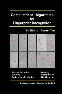Cover Computational Algorithms for Fingerprint Recognition