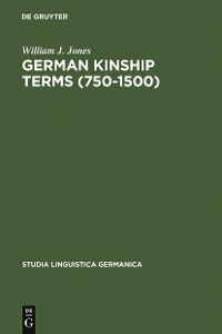 Cover German Kinship Terms (750-1500)