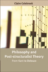 Cover Philosophy and Post-structuralist Theory